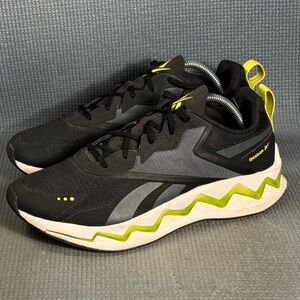 Reebok‎ Zig Elusion Energy "Black Chartreuse" Training Shoes Men’s Size 9